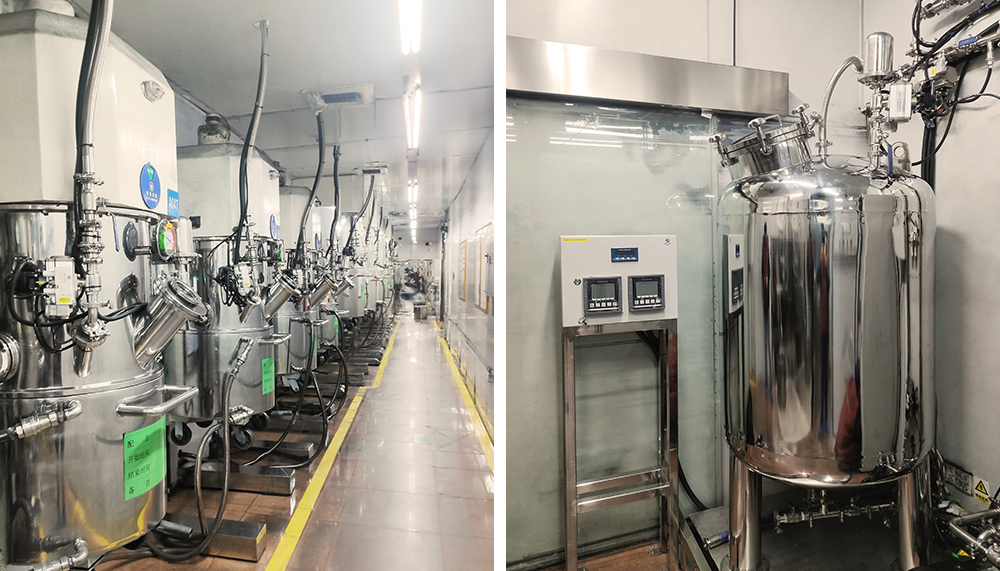 广东某大型新能源企业匀浆自动化系统 广东某大型新能源企业匀浆自动化系统